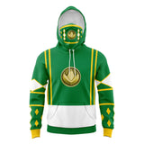 Green Ranger Power Rangers Ninjetti Masked Hoodie