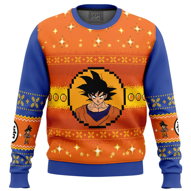 Dragon Ball Z Goku Christmas Ugly Christmas Sweater