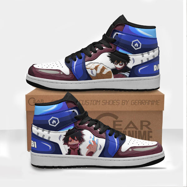 Dabi Sneakers Limited Edition My Here Academia Anime Shoes Ver 1