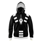 Death the Kid Soul Eater Masked Hoodie