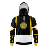 Black Ranger v2 Power Rangers Ninjetti Masked Hoodie