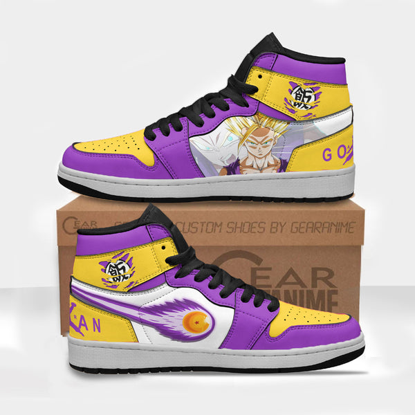 Gohan Sneakers Custom Dragon Ball Anime Shoes