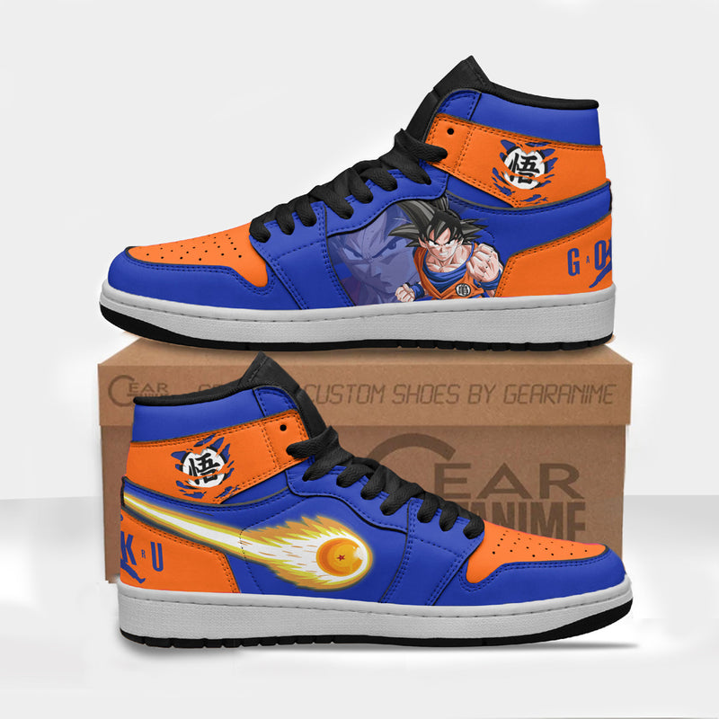 Son Goku Sneakers Custom Dragon Ball Anime Shoes