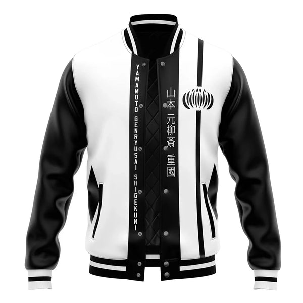 Yamamoto Genryusai Shigekuni Bleach Varsity Jacket