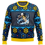 Trafalgar D Water Law One Piece Ugly Christmas Sweater