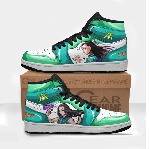 Illumi Zoldyck Sneakers Limited Edition HxH Anime Shoes New Version