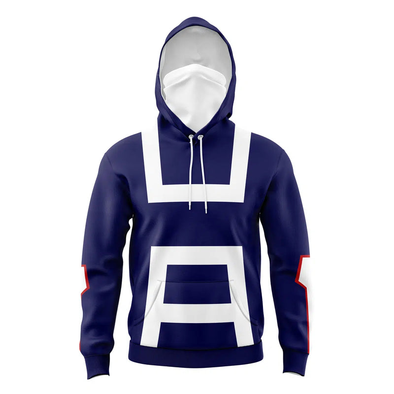 School Uniform My Hero Academia Masked Hoodie