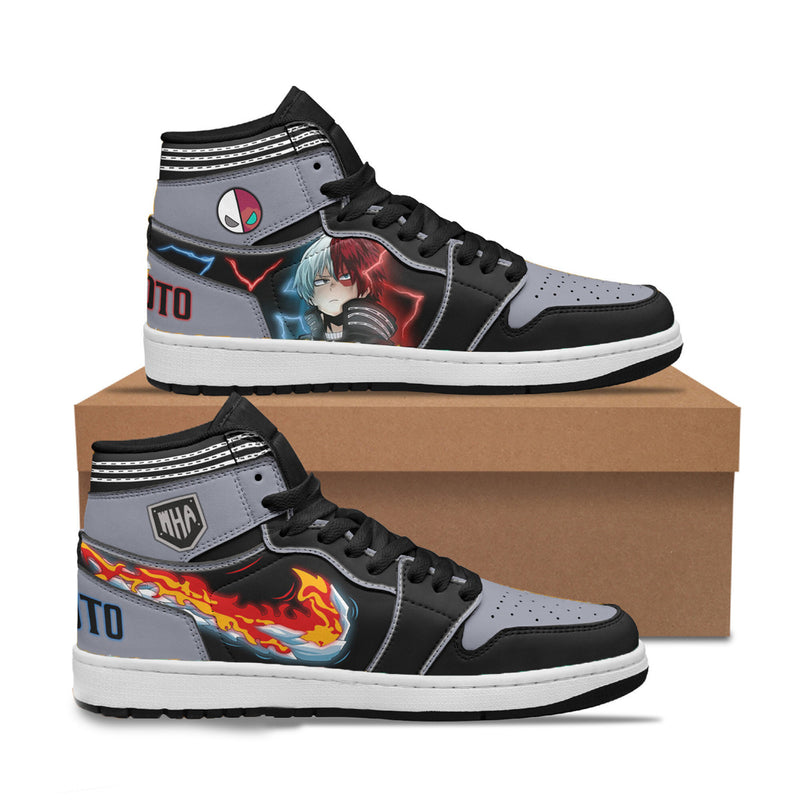 Shoto Sneakers Custom My Hero Academia Musketeers Anime Shoes