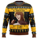 It Was Me Dio Jojo’s Bizarre Adventure Ugly Christmas Sweater