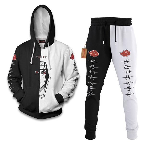 Itachi Naruto Hoodie And Jogger Set Anime Clothes