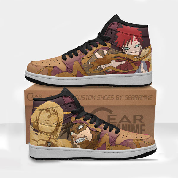 Gaara Sneakers Custom Naruto Anime Shoes New Version