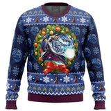 Kaiba Blue-Eyes White Dragon Christmas Yugioh Ugly Christmas Sweater