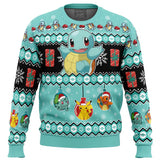 Squirtle I Choose You Pokemon Ugly Christmas Sweater