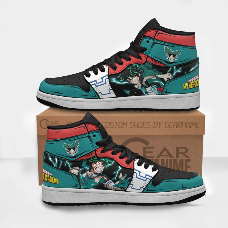 My Hero Academia Deku Shoes Custom Anime Boot Sneakers