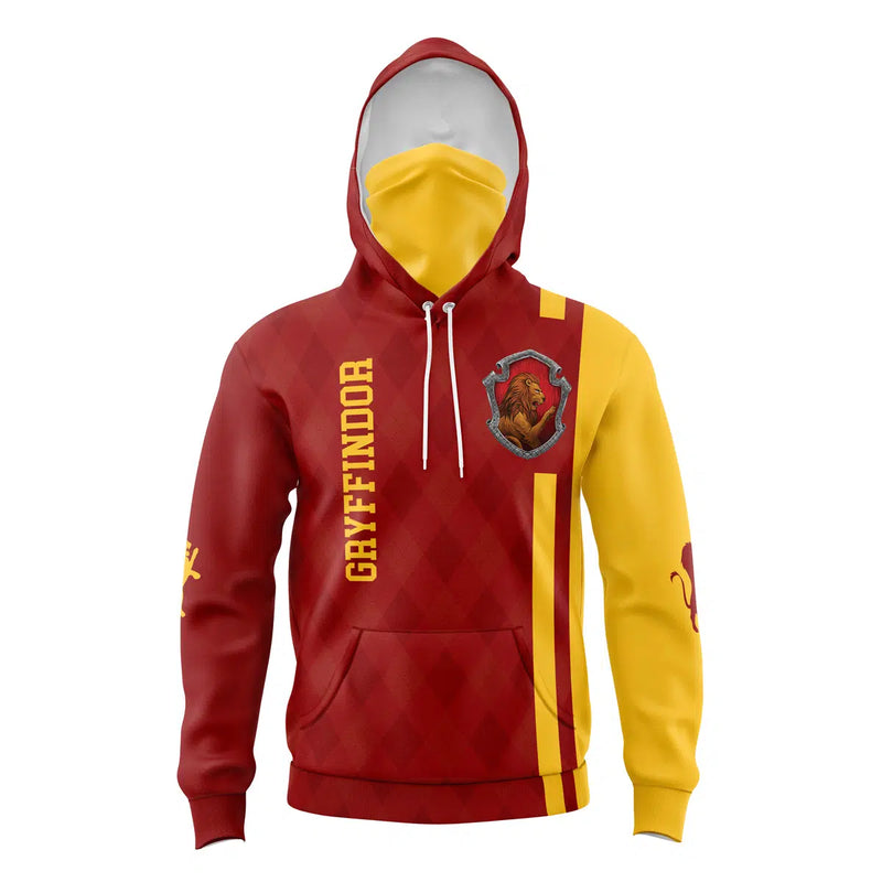 Gryffindor Harry Potter Masked Hoodie