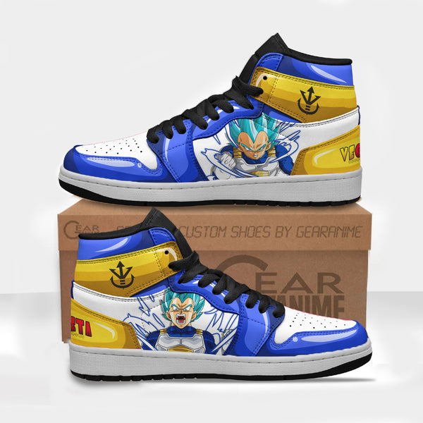 Vegeta Blue Sneakers Limited Edition Dragon Ball Anime Shoes Ver 1