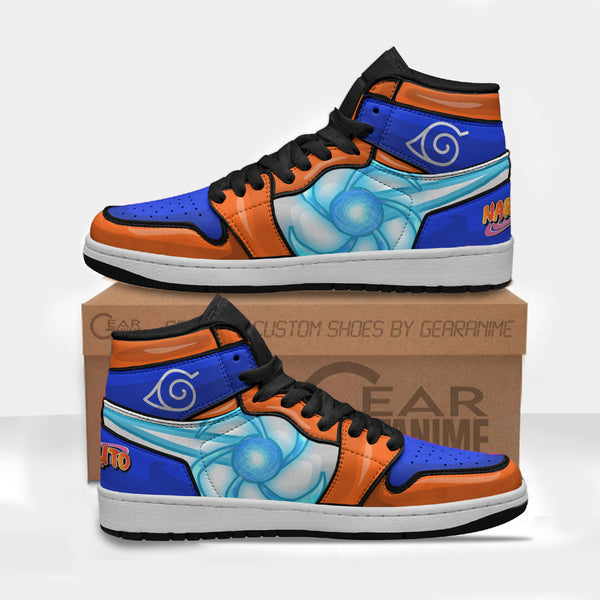 Naruto Rasengan Custom Shoes Naruto Anime Boot Sneakers