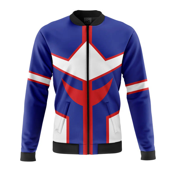 All Might My Hero Academia Casual Bomber Jacket