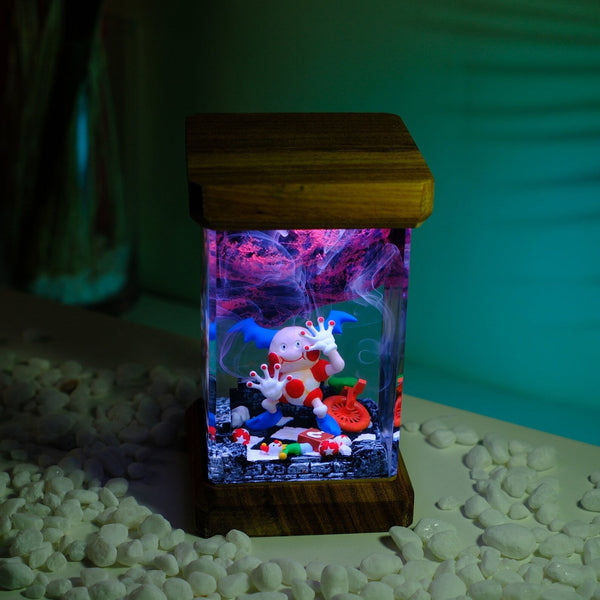 Pokemon Mr Mime Epoxy Resin Lamp, Night Light