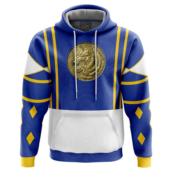 Blue Ranger Ninjetti Power Rangers Hoodie