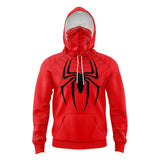 Spiderman Marvel Comics Masked Hoodie