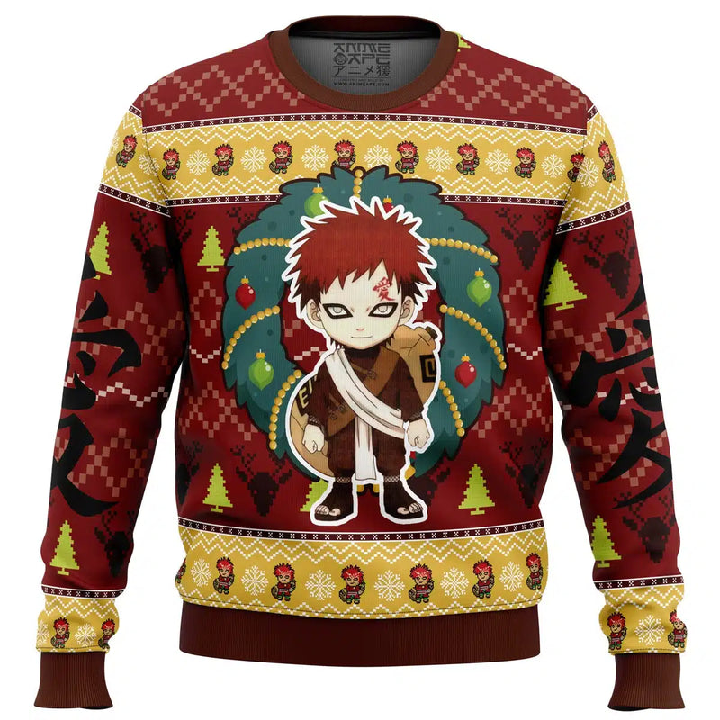 Chibi Gaara Naruto Ugly Christmas Sweater