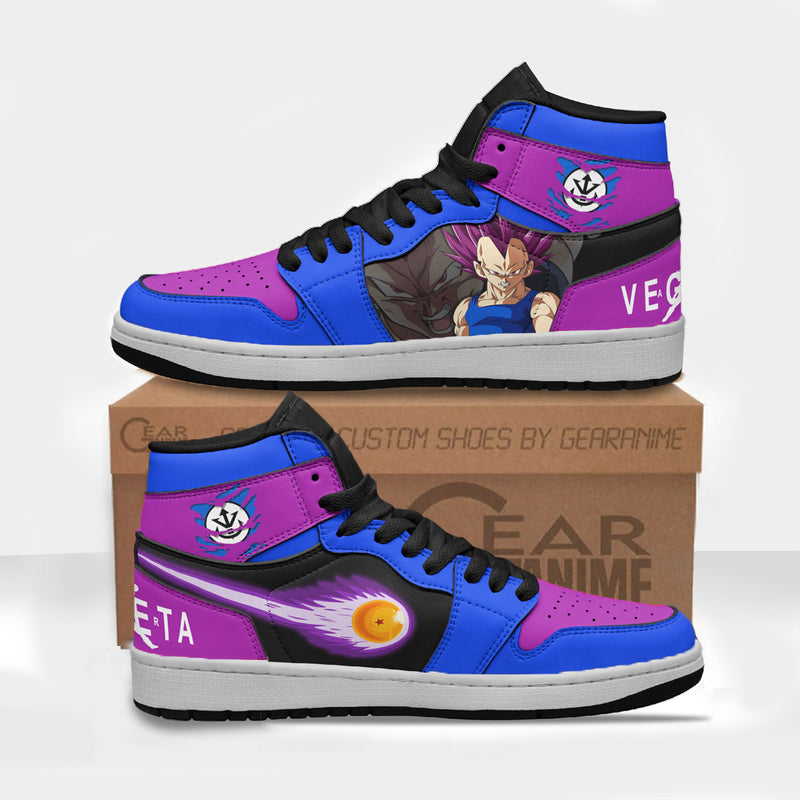 Vegeta Ultra Ego Sneakers Custom Dragon Ball Anime Shoes