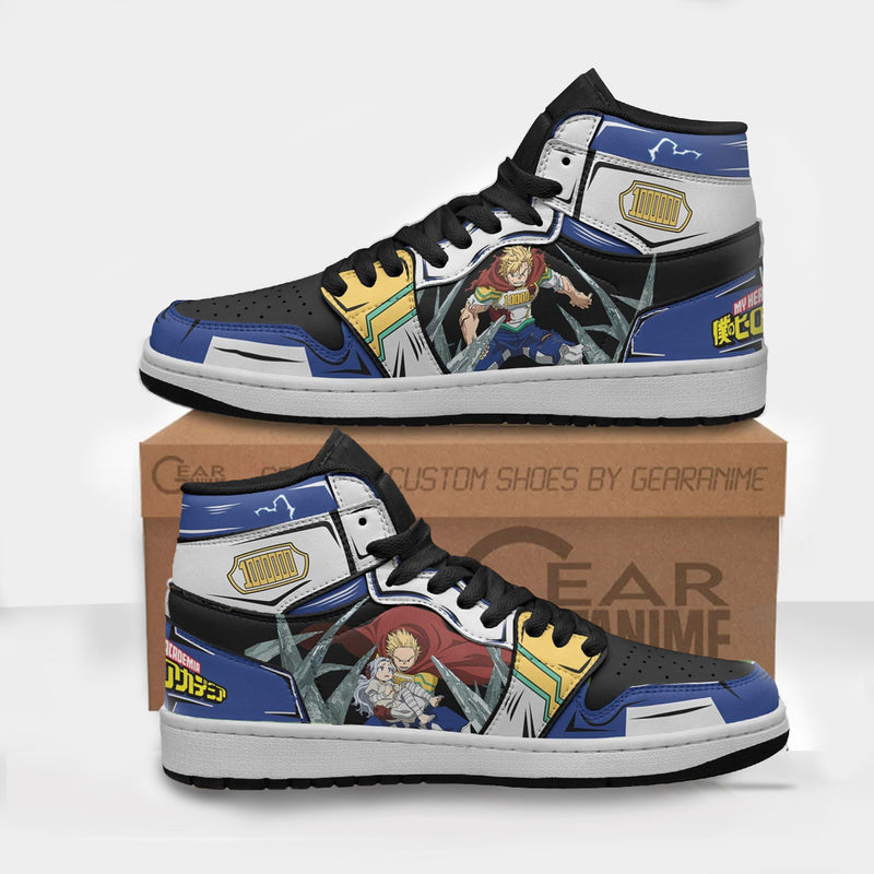 MHA Mirio Togata Boot Sneakers Custom My Hero Academia Anime Shoes