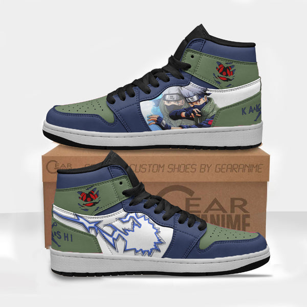 Kakashi Sneakers Custom Naruto Anime Shoes Model Ver 2