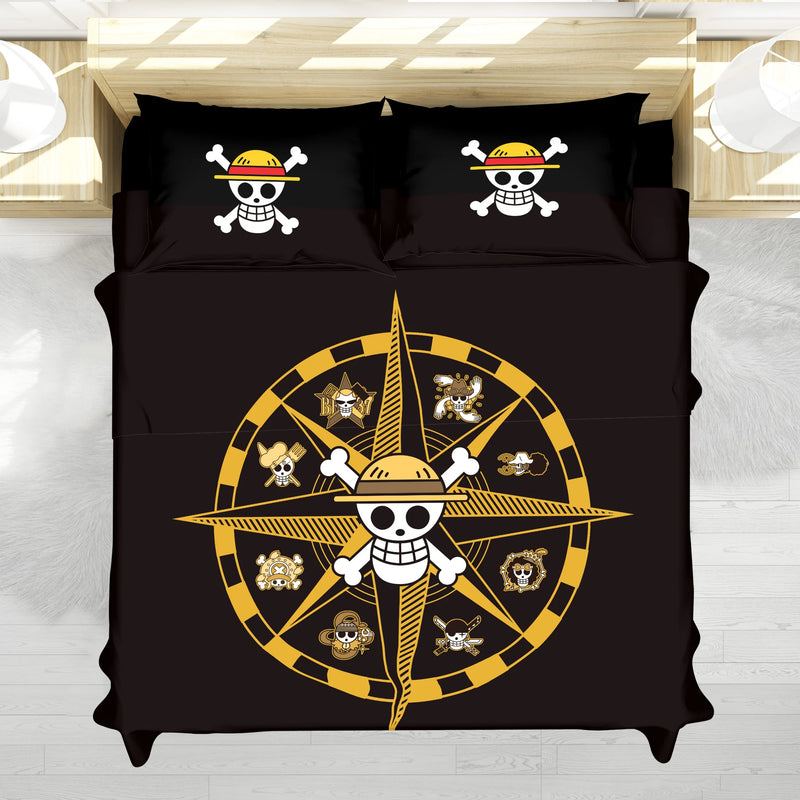 Straw Hat Grand Fleet One Piece Bedding Set