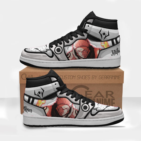 Ryoumen Sukuna Custom 3D Sneakers Jujutsu Kaisen Anime Shoes