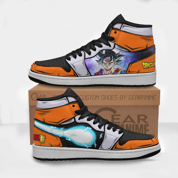 Son Goku Boot Sneakers Custom Ultra Instinct Dragon Ball Z Anime Shoes