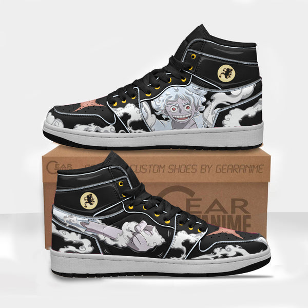 Luffy Gear 5 Sneakers Custom One Picece Anime Shoes