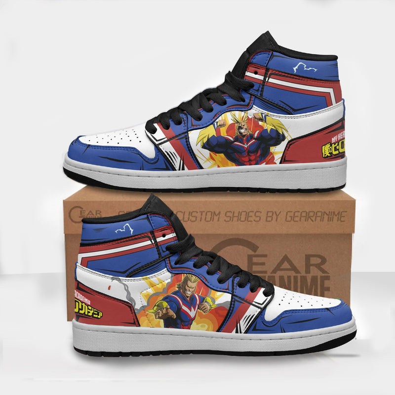 Al Might Shoes My Hero Academia Custom Anime Sneakers