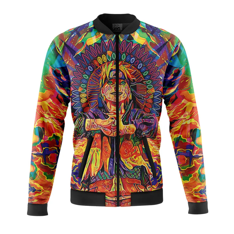 Trippy Naruto Casual Bomber Jacket