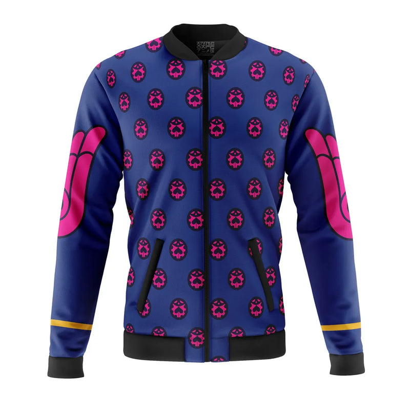 Giorno Giovanna Manga Jojo’s Bizarre Adventure Casual Bomber Jacket