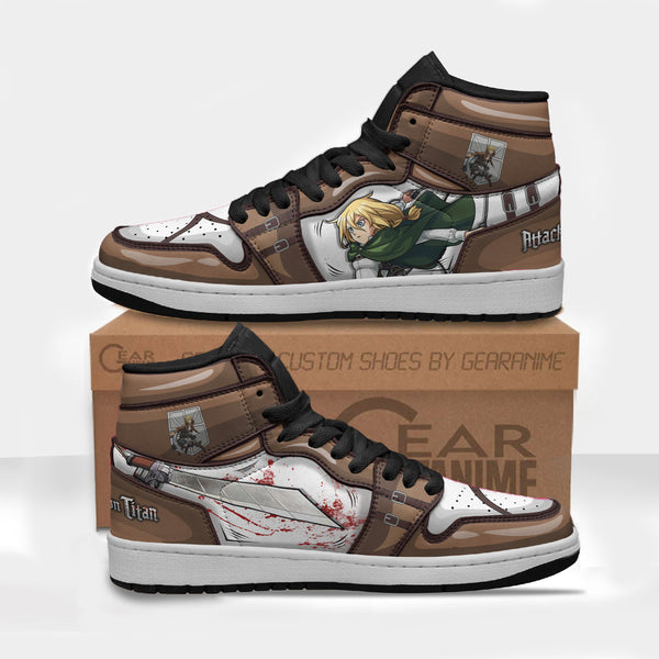 Historia Reiss Custom 3D Shoes Attack On Titan Anime Boot Sneakers