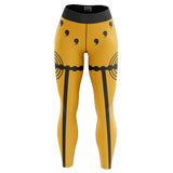 Nine-Tails Chakra Mode Shippuden Custom Unisex Leggings Spats Training Tights