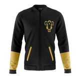 Black Bulls Black Clover Casual Bomber Jacket