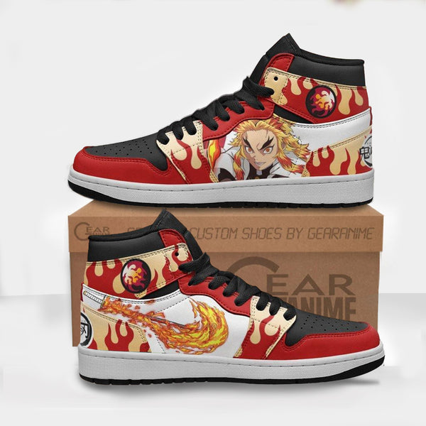 Rengoku Sneakers Custom Demon Slayer Anime Shoes