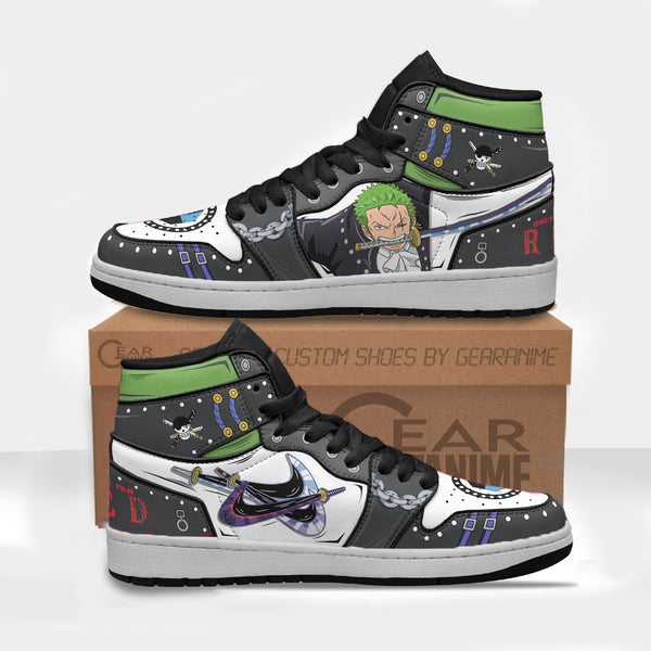 Zoro Sneakers Custom One Piece Anime Shoes