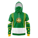 Green Ranger v2 Power Rangers Ninjetti Masked Hoodie