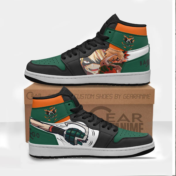 Katsuki Bakugo Sneakers Limited Edition My Hero Academia Anime Shoes