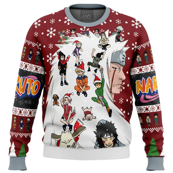 Christmas Naruto Characters Naruto Ugly Christmas Sweater