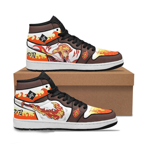 Rengoku Sneakers Custom Demon Slayer Anime Shoes New Version