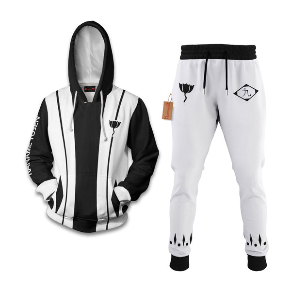 Kaname Tosen Bleach Hoodie And Jogger Set Anime Clothes