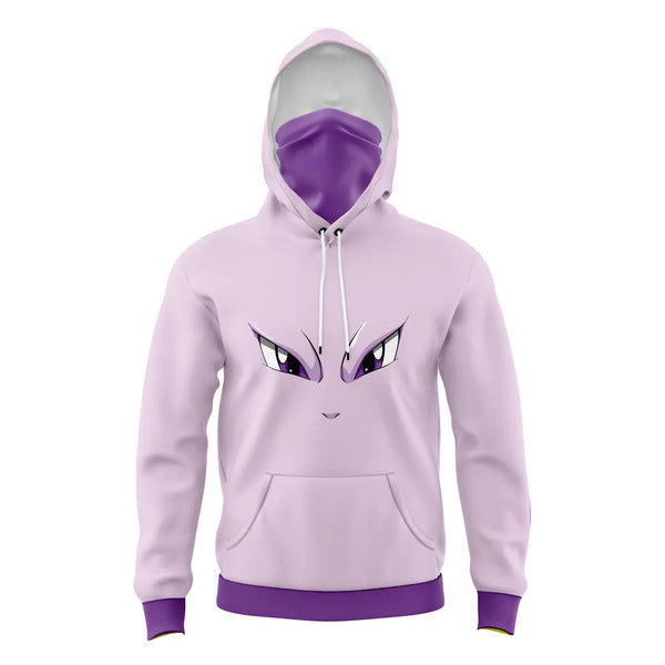 Mewtwo Pokemon Masked Hoodie