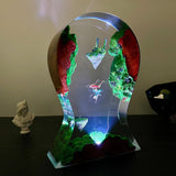 Zelda Link and Sky Islands Headphone Stand Epoxy Resin Lamp, Night Light