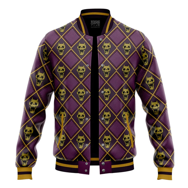 Killer Queen Pattern Jojo’s Bizarre Adventure Varsity Jacket