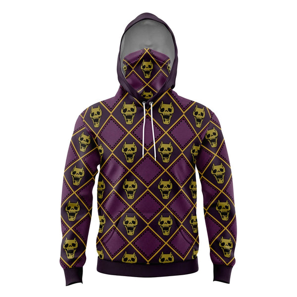 Killer Queen Jojo’s Bizarre Adventure Masked Hoodie